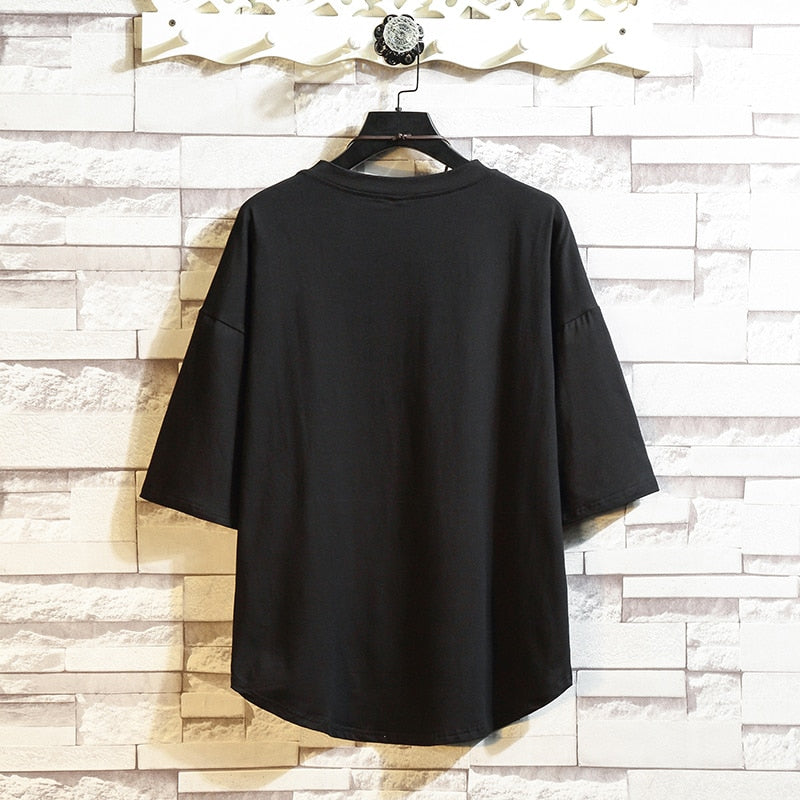 T-Shirt Homme Coton Manches Courtes – Coupe Casual Streetwear